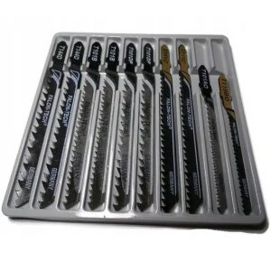 ZESTAW 10 NOŻYKÓW BRZESZCZOTY DO WYRZYNARKI