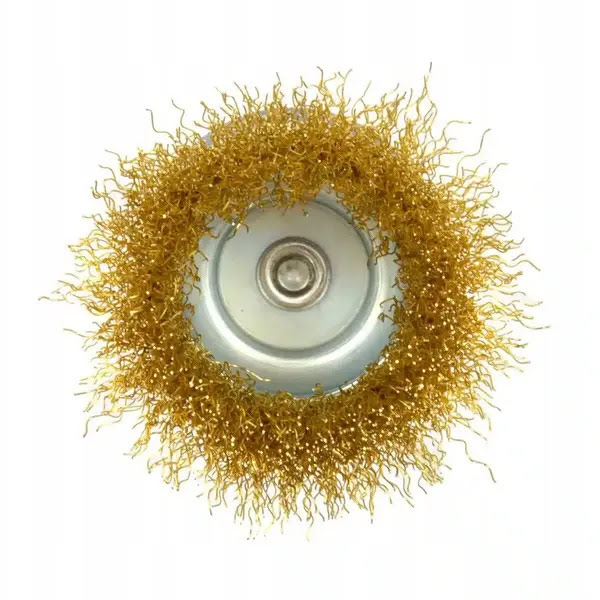 SZCZOTKA DRUCIANA NA WIERTARKĘ 75mm MOSIĘŻNA