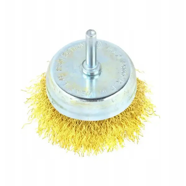 SZCZOTKA DRUCIANA NA WIERTARKĘ 75mm MOSIĘŻNA